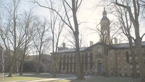 First US Capitol. Princeton University. Nassau Hall