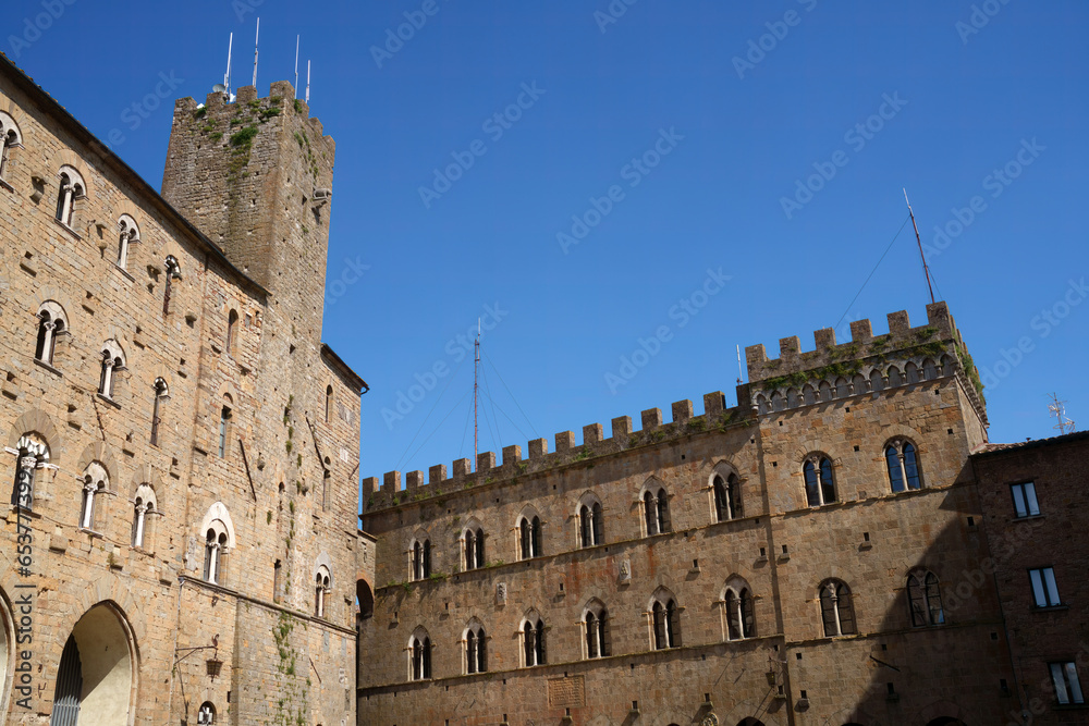 Volterra, medieval city in  Tuscany, Italy