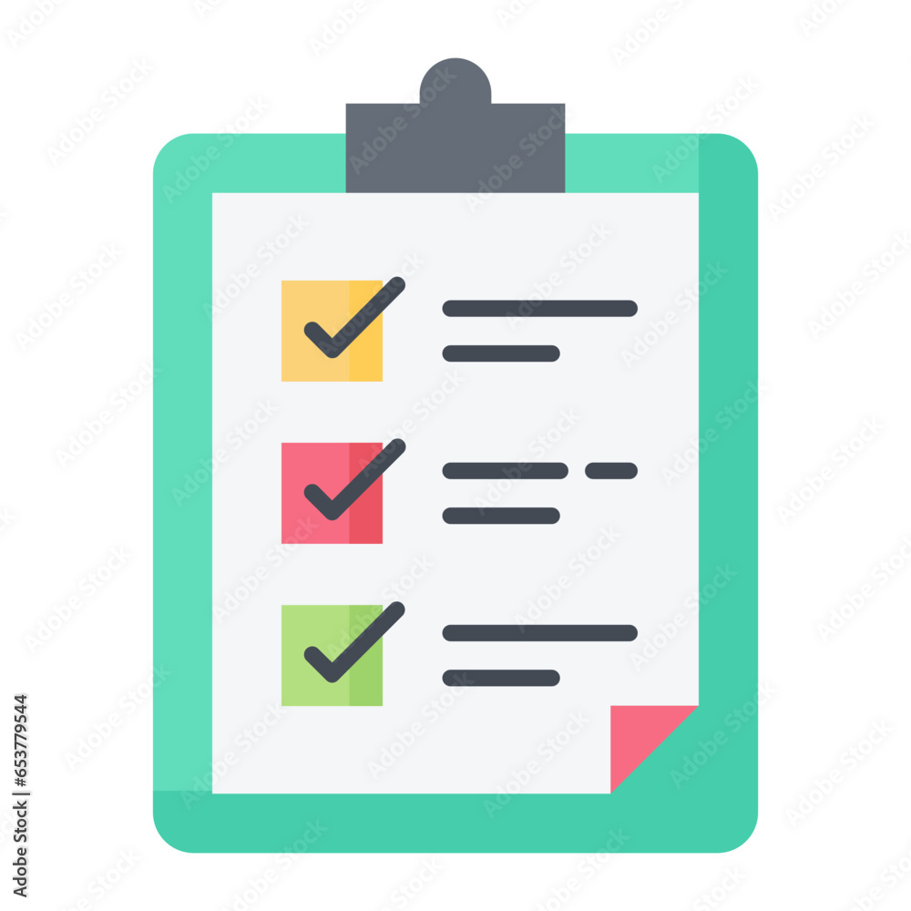 Checking Flat Icon Checking Flat Icon