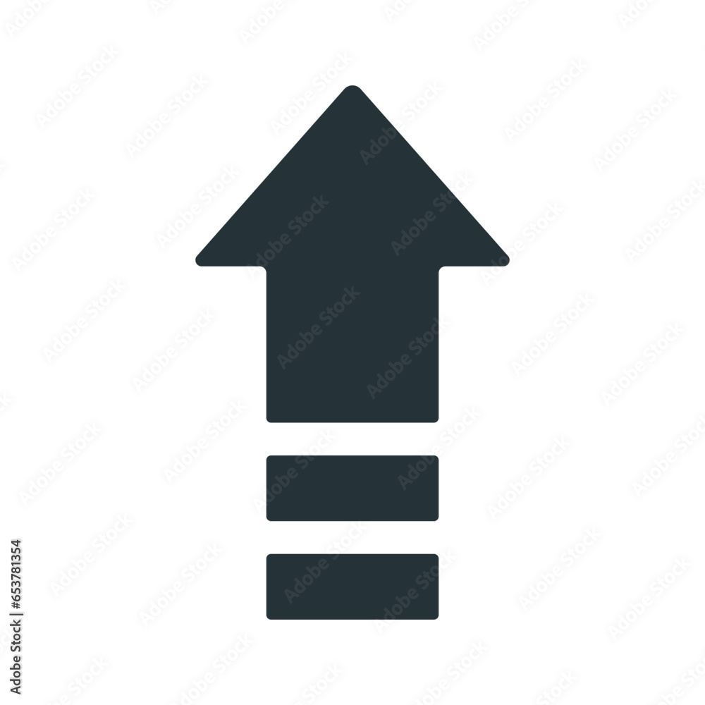 Arrow icon vector on trendy design