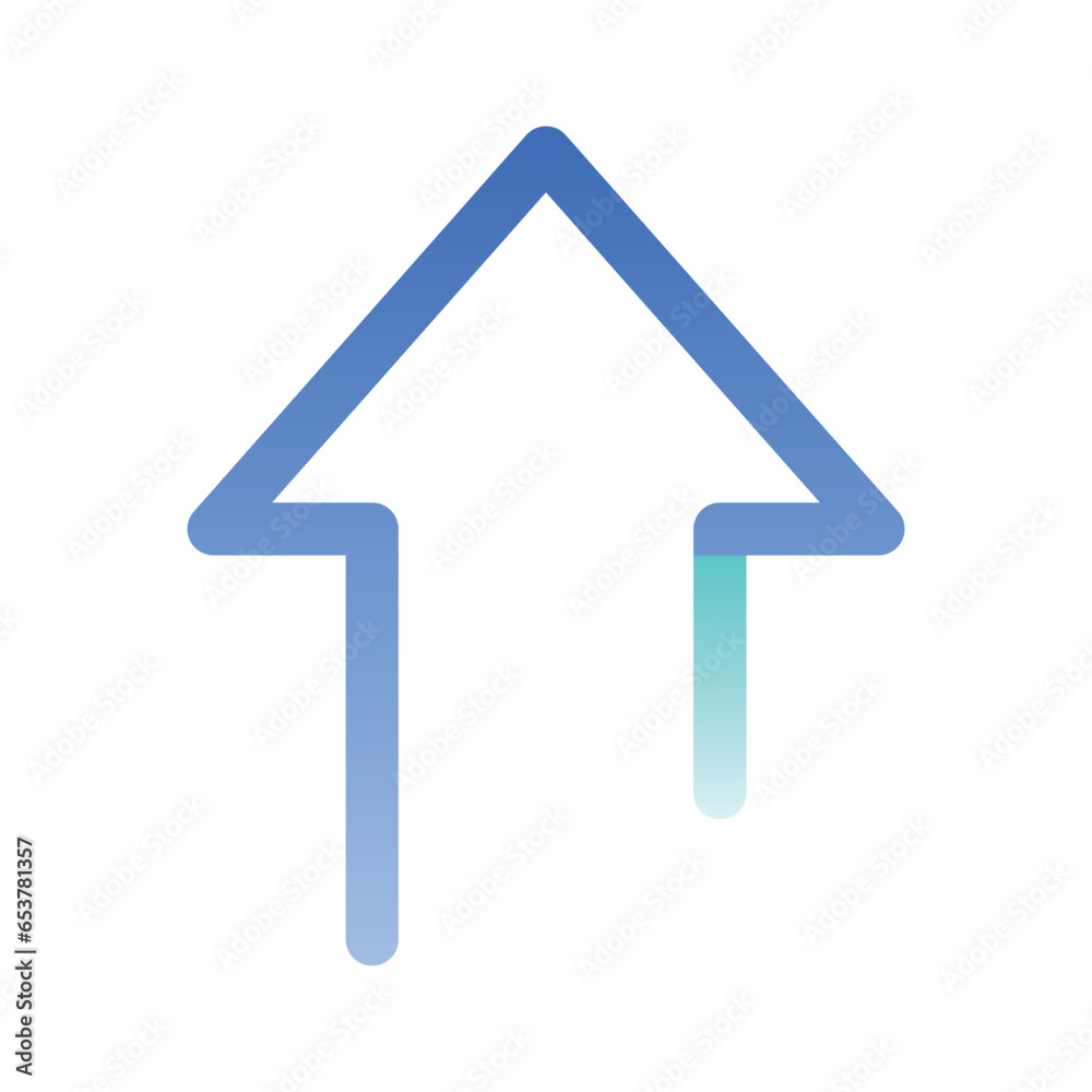 Arrow icon vector on trendy design Arrow icon vector on trendy design