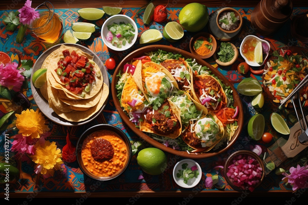 Color Explosion: A Mexican Fiesta Feast