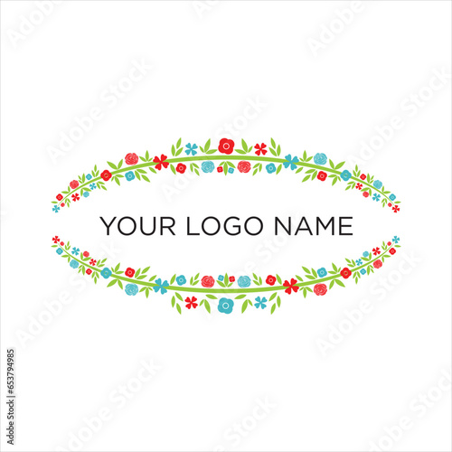 Abstract and modern design logo