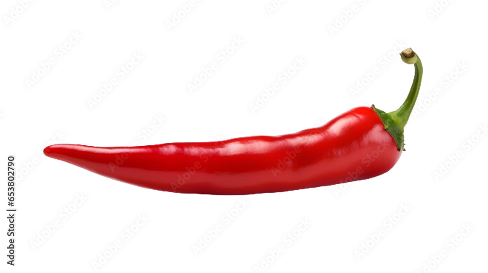 Red Hot Chili Peppers. Isolated on Transparent background.