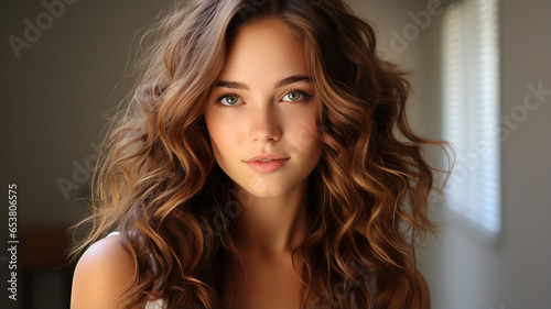 portrait of a beautiful girl