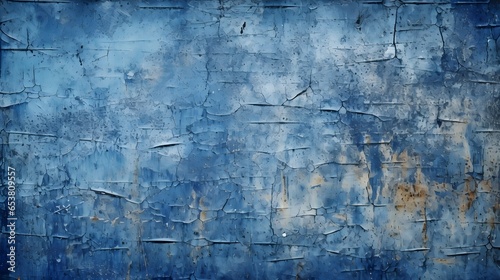 grunge blue worn out paper dry wall texture ground  desert  special effects background
