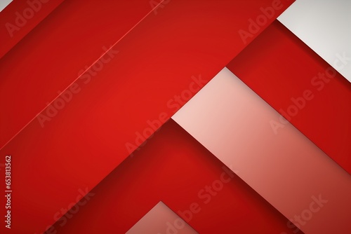 Red and White shaded modern abstract background, textured with grainy geometric triangle shapes. The subtle dance of noise and gradient adds depth to this visually intriguing composition