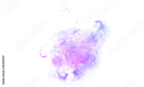 Blue Clouds Outer Nebula Galaxy PNG transparance background © Kliwon