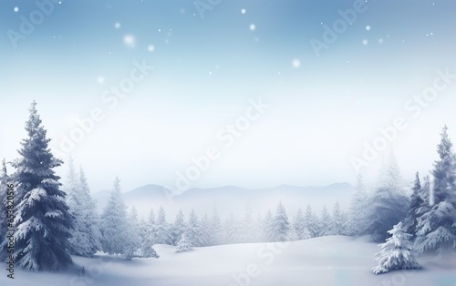 Merry Christmas and happy new year greeting background