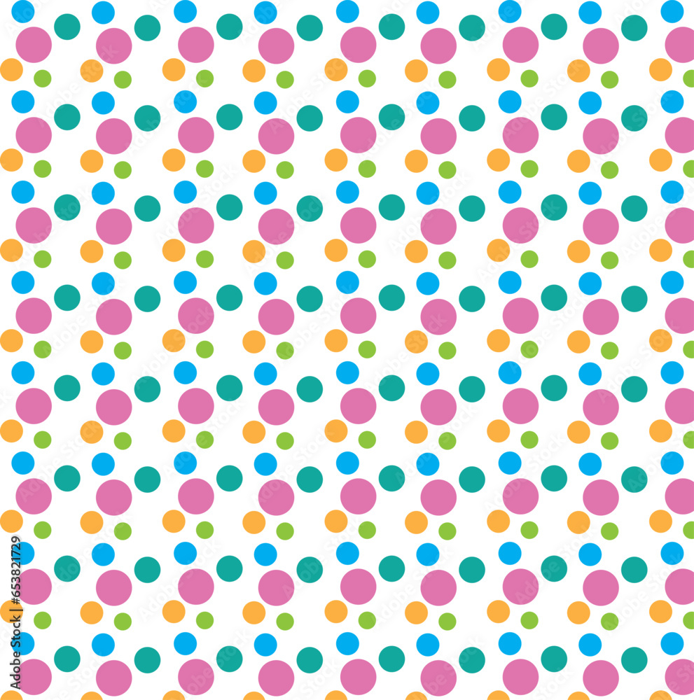 Smooth colorful circles background design