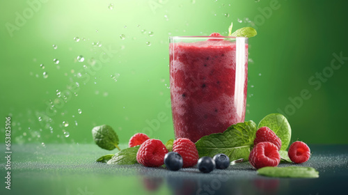Berry and spinach smoothie, a nutrient-rich alternative to sugary fruit juices