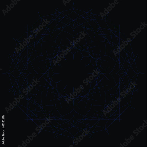 Abstract Linear Vector Shapes