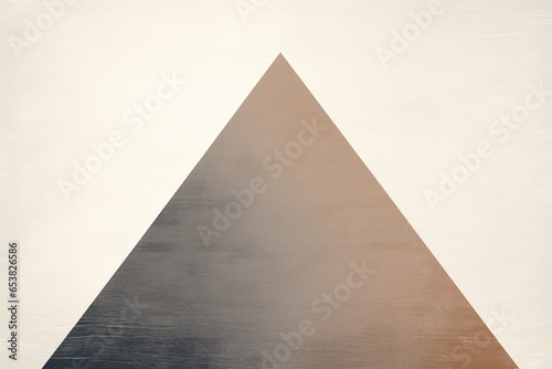 Cream and grey modern abstract background design featuring geometric triangle shapes  subtle gradient  captivating noise  and fine-grain texture   a visual symphony in harmonious abstraction