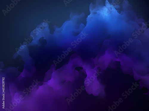 Abstract blue and purple color smoke wallpaper