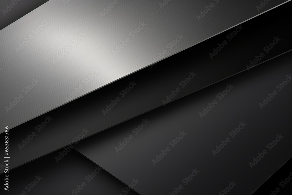 neutral black background with stripes generative ai - obrazy, fototapety, plakaty 