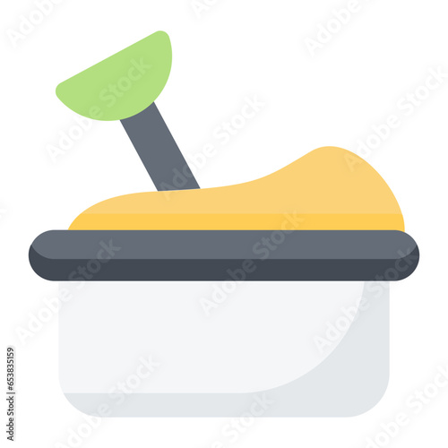 Sandbox Flat Icon