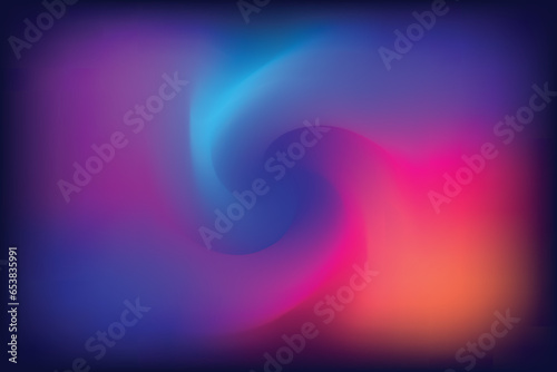 Modern colorful wave shape background
