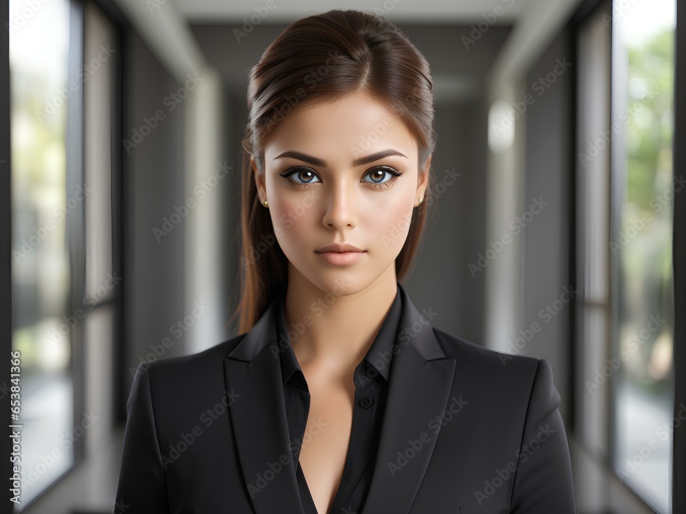 portrait of a business woman portrait of a business woman