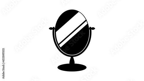 Brass Vanity Mirror