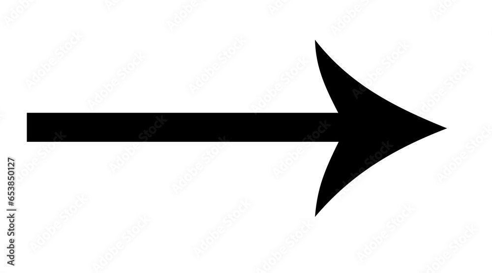 Red Black arrow icons set. Vector illustration.illustration curved arrow icons.Arrow sign icon set. - obrazy, fototapety, plakaty 