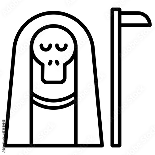Outline Reaper icon