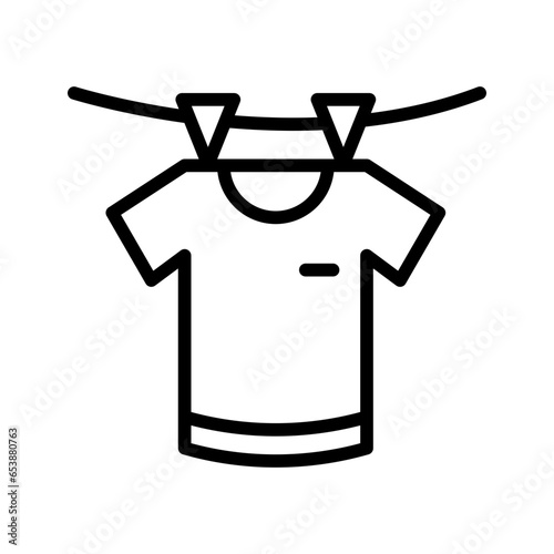 Outline T Shirt Washed icon
