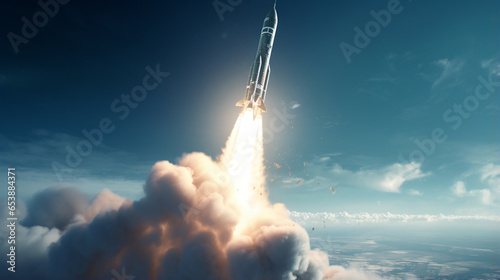 Rocket Launch Powered by Generative AI