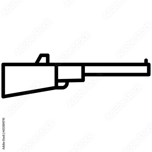 Outline Rifle icon © kiran Shastry