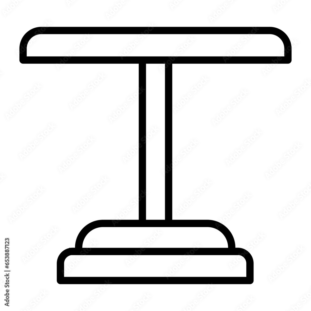Outline Table icon Outline Table icon