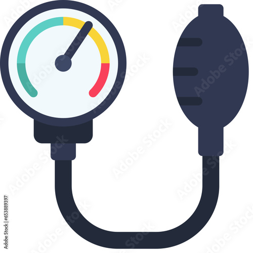 Blood Pressure Gauge Icon