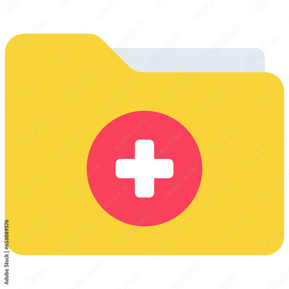 Health Folder Icon Health Folder Icon