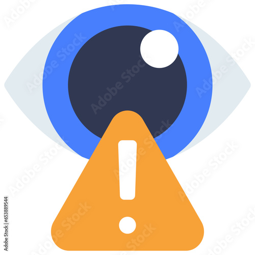 Vision Warning Icon