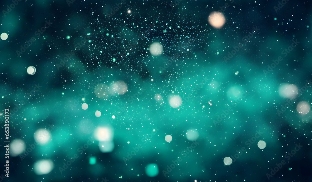 Abstract background with bokeh defocused lights and stars. Texture