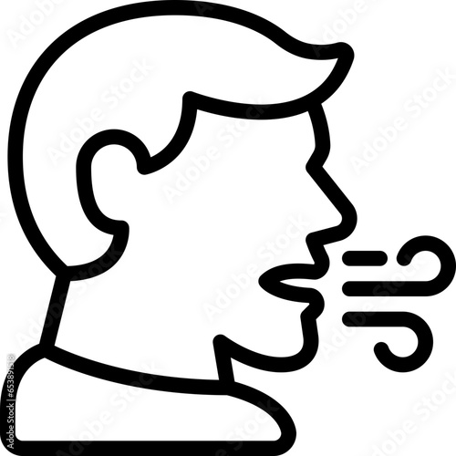 Breathing Test Icon