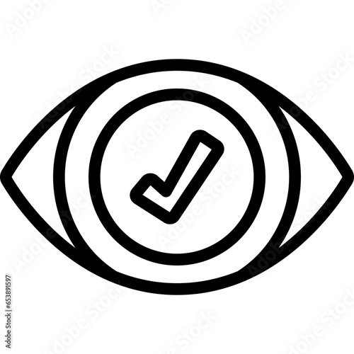 Vision Check Good Icon