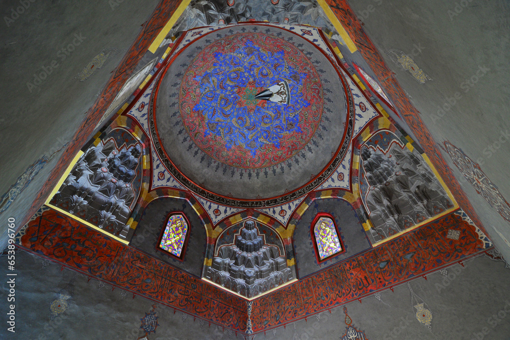 Gulruh Sultan Tomb, located in Bursa, Turkey, was built in the 16th century.