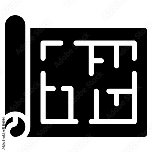 Blueprint Floorplan Icon