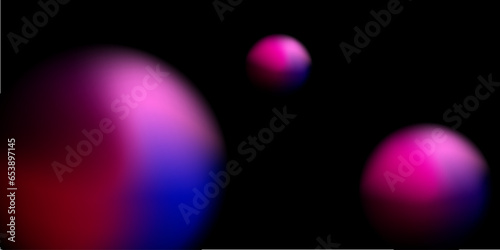 Abstract and purple liquid waves on a futuristic background. Luminous retro wavy vector design. Creepy design.