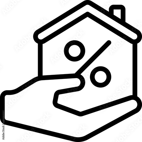 Give Mortgage Rate Icon