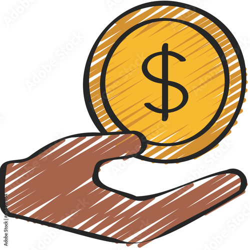 Give Money Icon