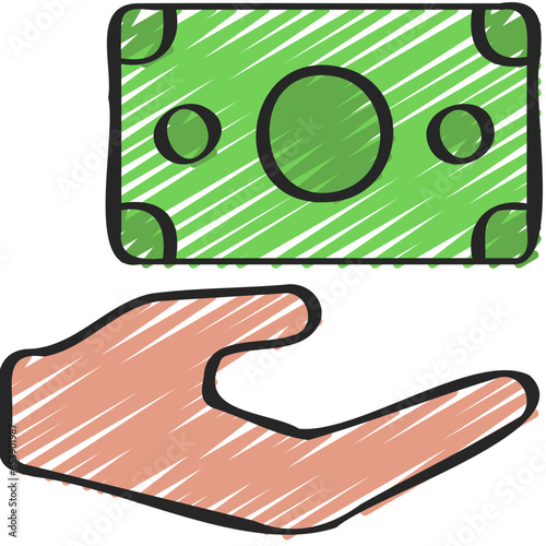 Give Money Icon