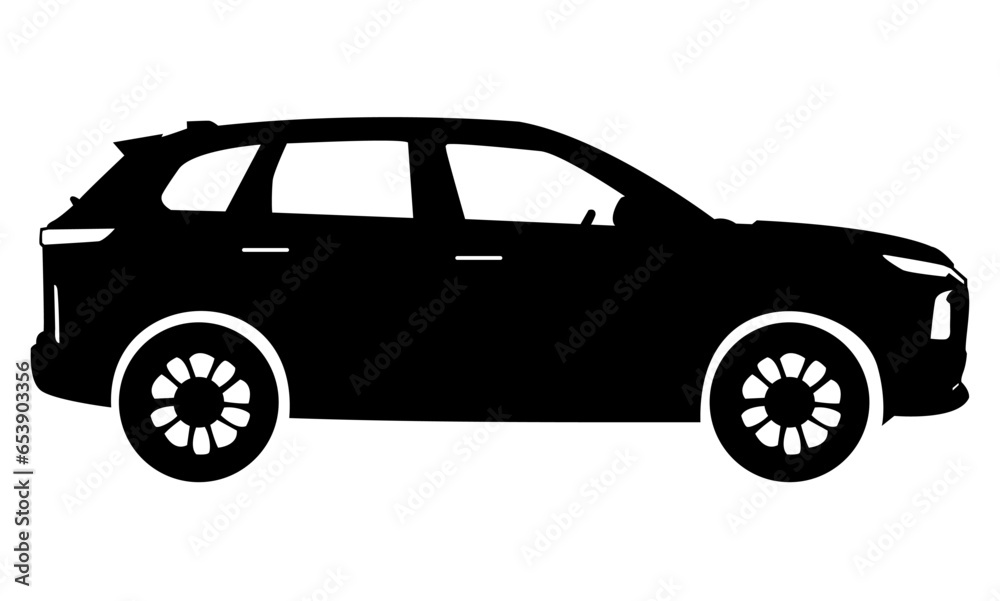 Black moving car icon isolated on white background. Suitable for all businesses. Black moving car icon isolated on white background. Suitable for all businesses.