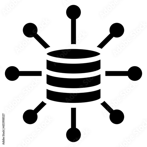 Data Distribution Icon