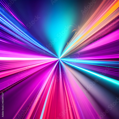 abstract futuristic colorful neon background 