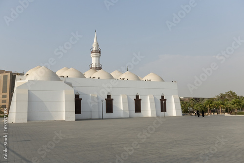 Jaffali Mosque near the lake in Jeddah Al Balad area Saudi Arabia photo