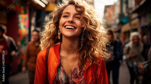 Wallpaper Mural person in the street Torontodigital.ca