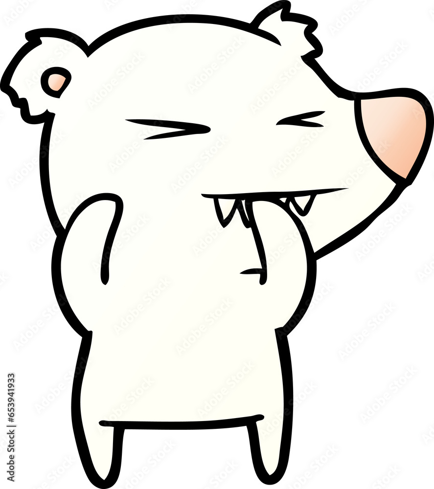polar bear cartoon polar bear cartoon