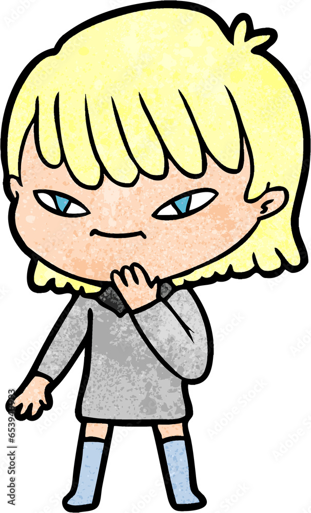 cartoon woman cartoon woman