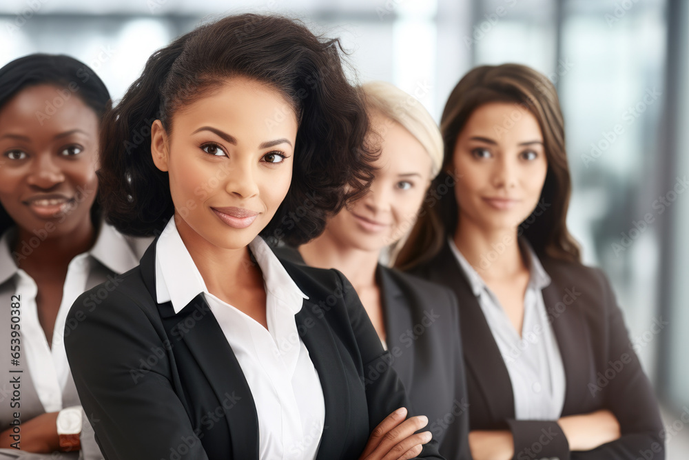 Picture showing group of women standing next to each other. This image can be used to represent friendship, teamwork, diversity, or social gathering. Suitable for various projects and purposes. Picture showing group of women standing next to each other. This image can be used to represent friendship, teamwork, diversity, or social gathering. Suitable for various projects and purposes.