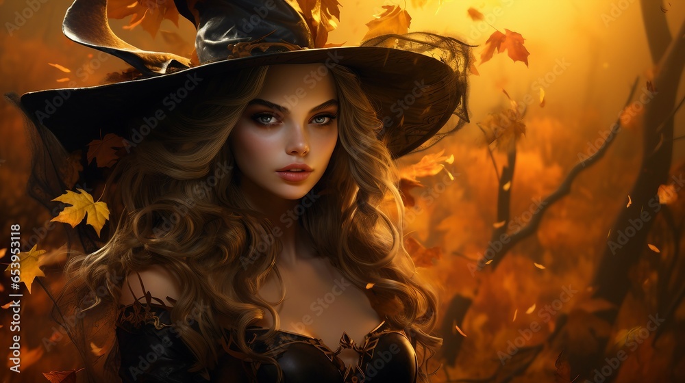 Horror fantasy fear beautiful person halloween